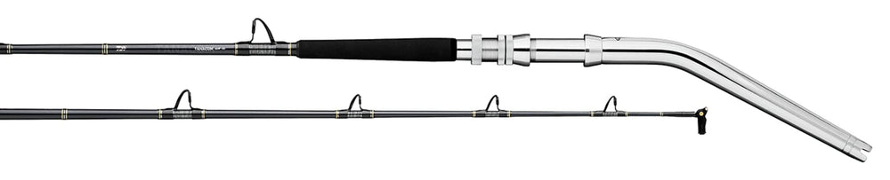 Daiwa Tanacom Dendoh deep drop rod ready for offshore heavy-line fishing.