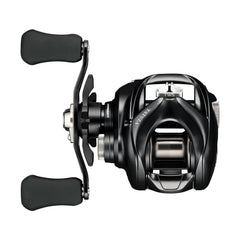 Daiwa Tatula 100 baitcast reel in hand highlighting smooth retrieval potential