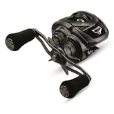 Daiwa Tatula Elite baitcasting reel front view with high-speed spool emphasis.