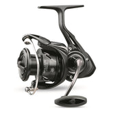 Daiwa Tatula Elite Spinning Reel bail in action for precise line control.