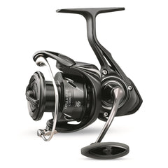 Daiwa Tatula Elite spinning reel with silky drag for precise line control.