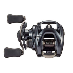 Daiwa Tatula SV TW 103SHL spool detail emphasizes 32 mm SV spool efficiency.