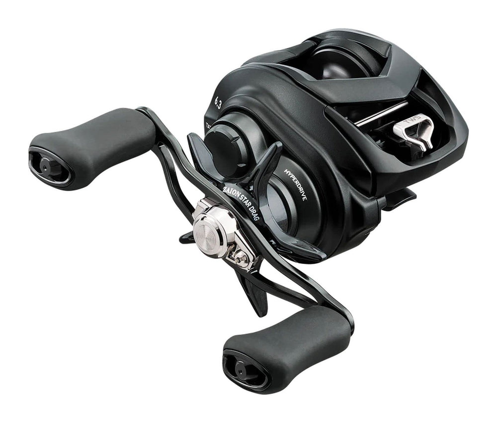 Daiwa TATULA TW80 closeup with smooth casting emphasis.