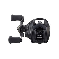 Daiwa TW 80HL aluminum frame and gear side plates for rugged durability.