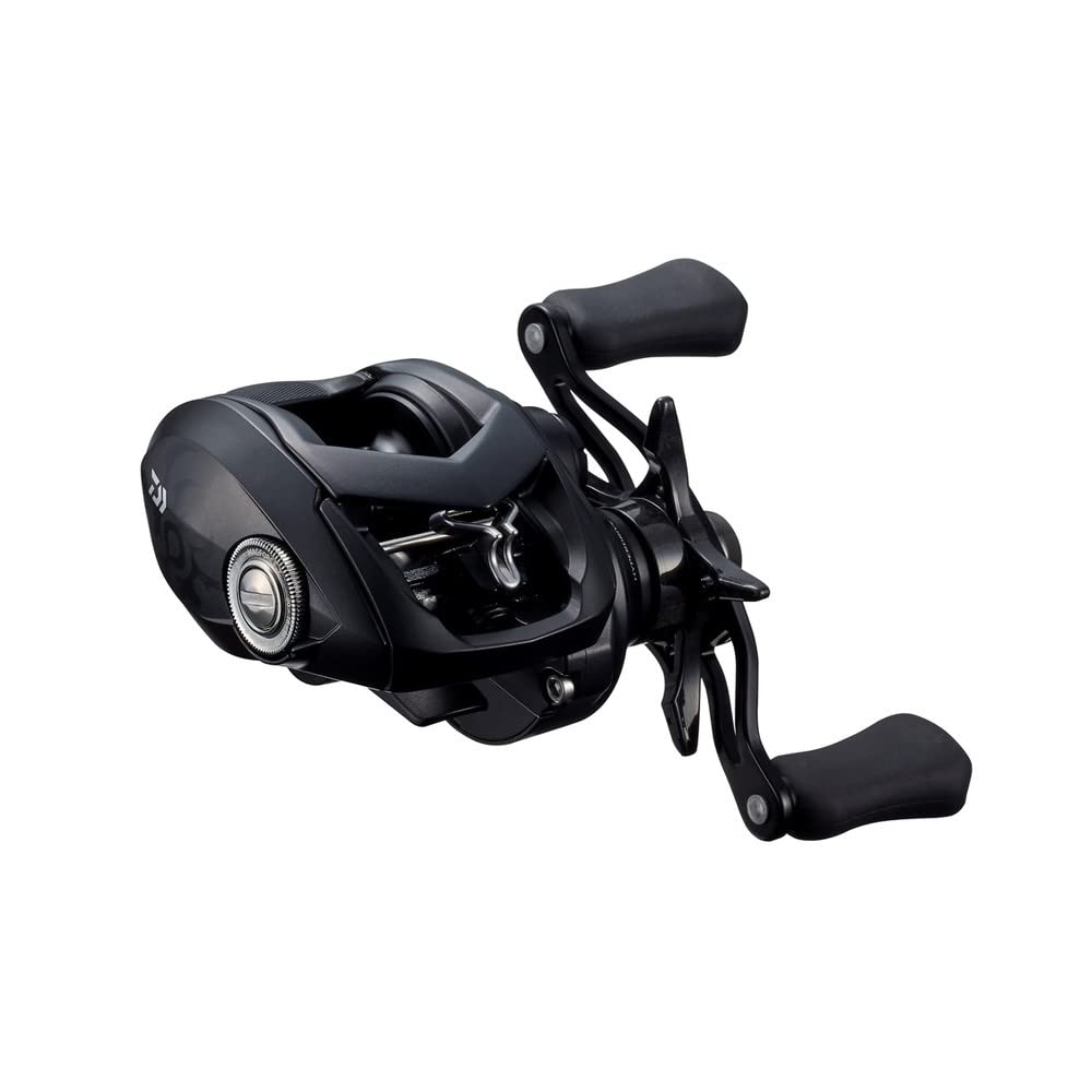 Daiwa TW 80HL reel shown with its compact body for all-day comfort.