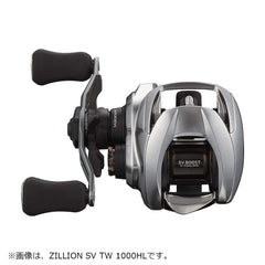 Daiwa Zillion SV TW 1000PL HyperDrive Digigear close-up shows smooth rotation