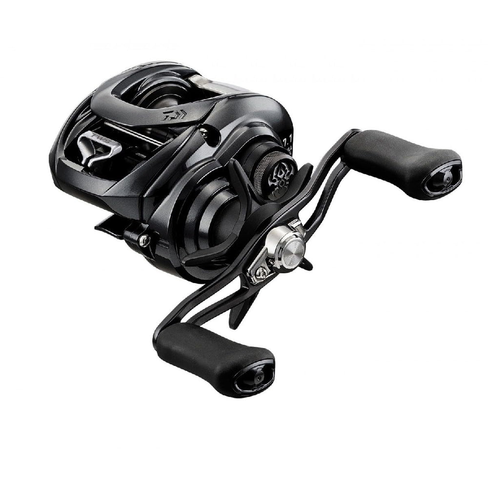 Daiwa TATULA Elite Pitch/Flip Baitcast Reel - Xtra Hyper Speed LH, Black, 8.1