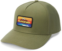 Dakine All Sports Patch Ballcap in dusky green, front view, comfortable everyday wear.