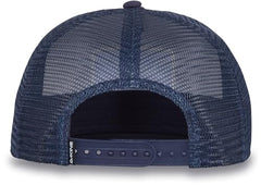 Dakine All Sports Trucker Naval Academy back view showing adjustable snapback for a secure fit