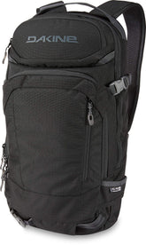 Dakine Heli Pro 20L backpack front view, backcountry-ready with tool sleeves.