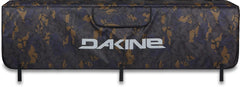 Dakine Pickup Pad Cascade Camo Small installed on a midsize truck for secure bike transport.