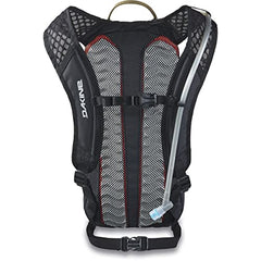 Dakine Session hydration pack Cascade Camo with sunglass pocket protects eyewear during rides.