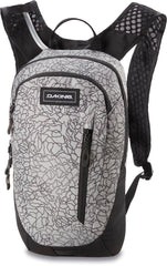 Dakine Shuttle 6L back panel with breathable mesh keeps riders cool on climbs.