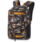 Dakine Youth Grom Pack front view with reflective webbing for daytime safety.
