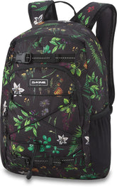 Dakine Youth Grom Pack Woodland Floral 13L with reflective trim for school and outdoor adventures