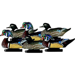Dakota Decoy X-treme Woodduck weighted keel provides steady motion.