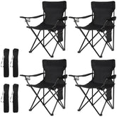 Damei century folding camping chair on the beach offers portable comfort for seaside lounging.