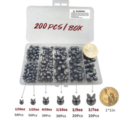 Removable split shot sinkers with open mouth clip design