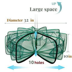 Damidel 10 holes and 10 sides design illustration