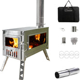 DANCHEL OUTDOOR HS6 stove assembly for quick outdoor setup.