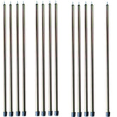 DANCHEL OUTDOOR Short Guy Poles 13pcs pack enables space-saving tent setup in tight campsites