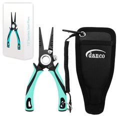 Danco 7.5-inch PRO SERIES PLIERS Seafoam color, front view