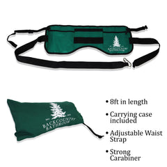 D&J Backcountry Bathroom folded-compact shows lightweight portability for backpackers.