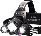 DanForce headlamp USB rechargeable LED for hands-free night tasks