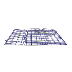 Danielson fold-up crab trap folded for compact storage