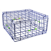 Danielson 24 inch fold-up crab trap front view showing portable design