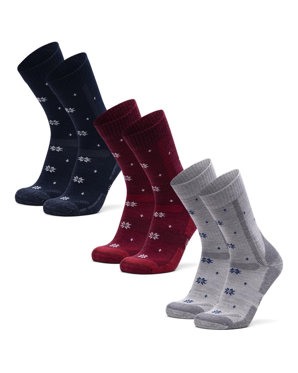 DANISH ENDURANCE hiking socks close-up of merino wool fibers for warmth and breathability.