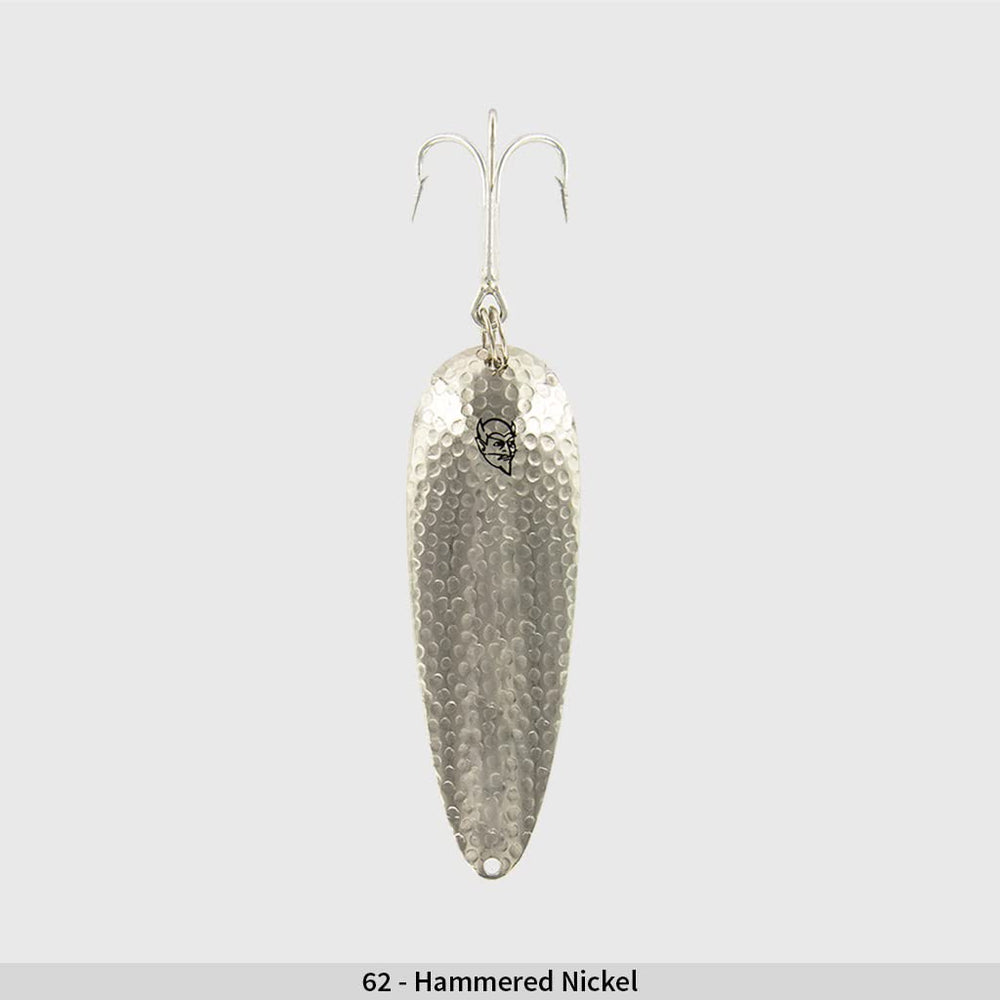 Dardevle 262 Imp hammered nickel lure for reliable strikes and long casts