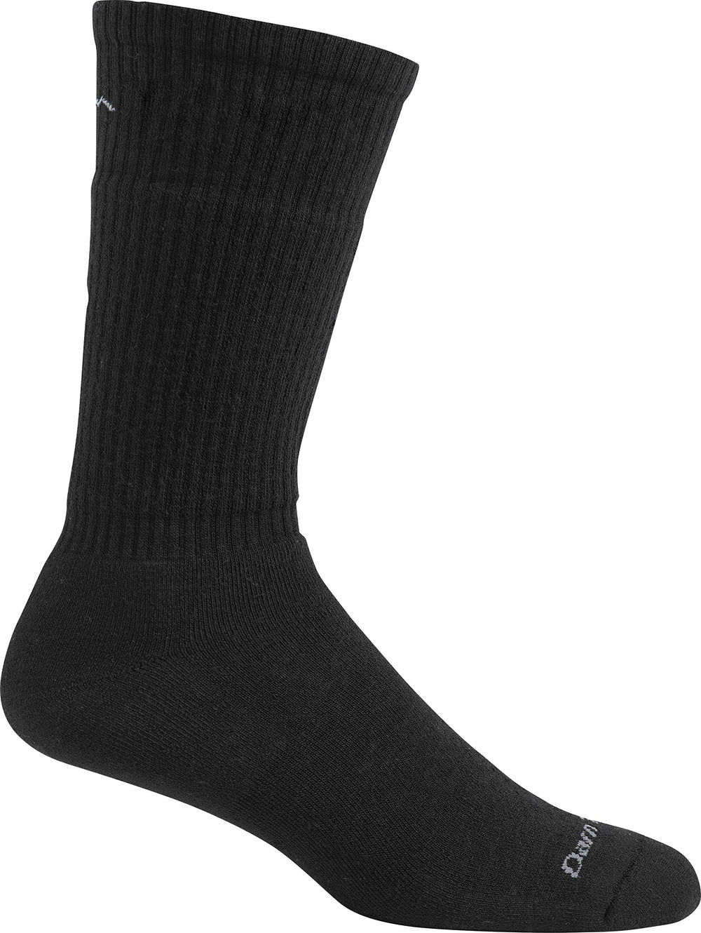 Darn Tough Men's Standard Issue mid-calf front view showing durable all-weather performance