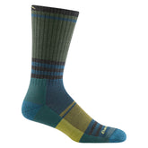 Darn Tough Vermont Spur Boot socks forest closeup for all-weather durability.
