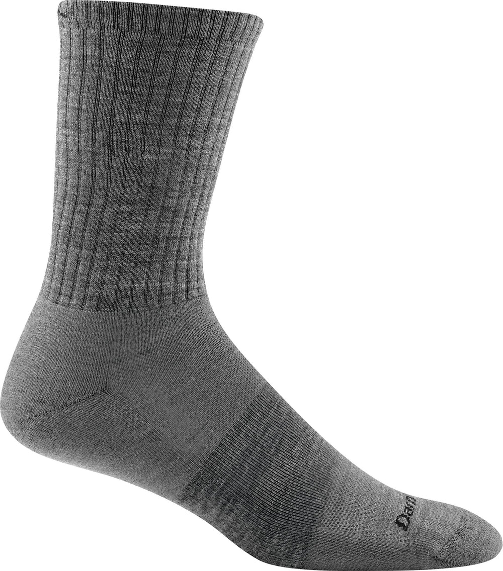 Darn Tough Vermont Standard Light Cushion Crew Socks on foot for all-day comfort