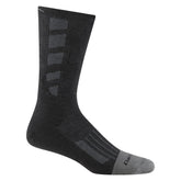 Darn Tough Vermont Stanley K boot socks material closeup showing merino blend and durability.