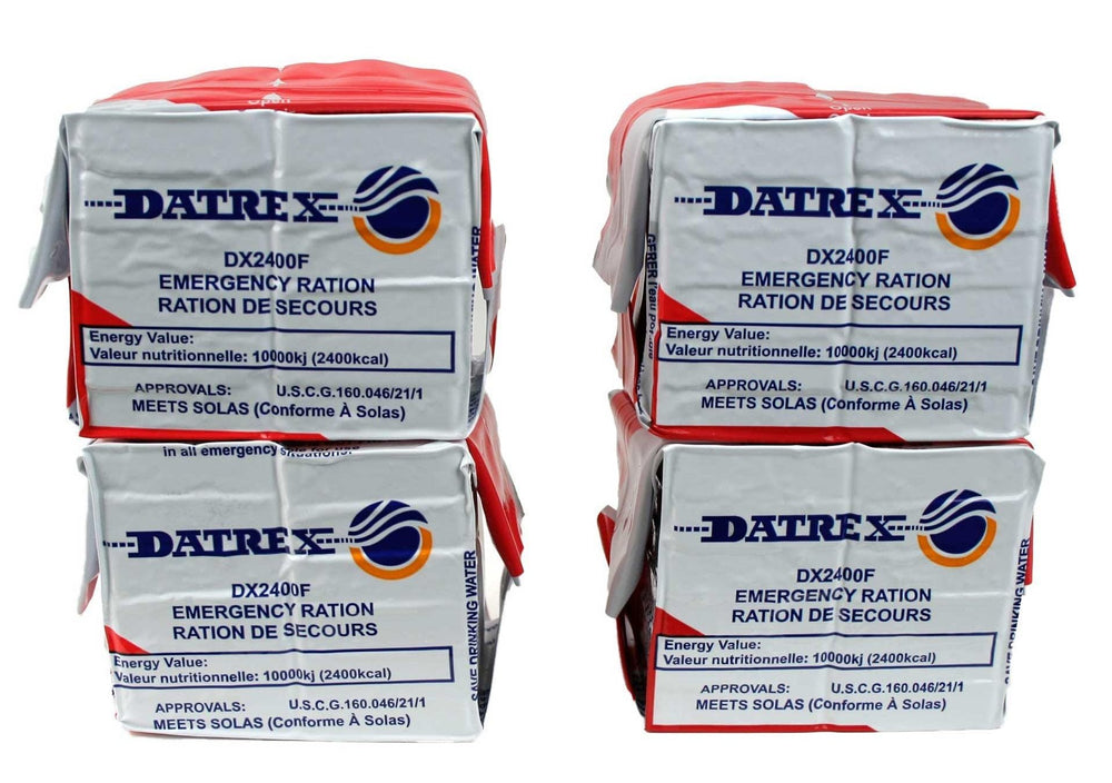 Datrex emergency survival 2400-calorie bars pack ready-to-eat energy for disaster kits