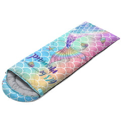 Datura Home Mermaid hood with drawstring seals warmth and drafts.