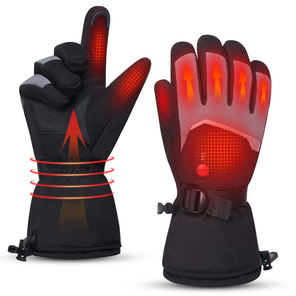 Day Wolf heated gloves with full-hand heating for instant warmth during cold hikes