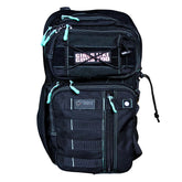 DDT Assassing Large Sling Bag Ice, front view with stabilizing strap for secure hands-free carry