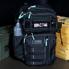 DDT Assassing Large Sling Bag Ice, top handle detail for quick grabbing