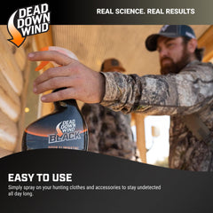 DEAD DOWN WIND Black scent prevention on clothes for field use