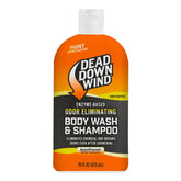 Dead Down Wind Body & Hair Soap bottle shows unscented odor control for hunting.