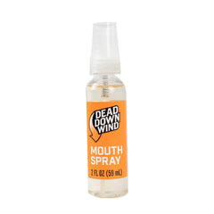 Dead Down Wind Mouth Spray front view, portable freshness for hunting.