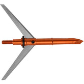 Dead Ringer Super Freak Extreme Crossbow Broadhead shown in ready-for-impact configuration for reliable hunting shots.