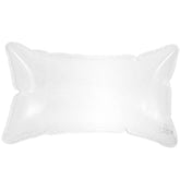 DEARMAMY Transparent Pillow close-up highlights clear PVC and travel-ready portability.