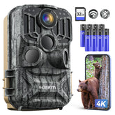 DEATTI trail camera 48MP 4K image shot delivers crisp wildlife photos