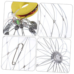 DECOMELODY crab trap open design aids quick bait access.