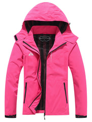 DECKTIN waterproof rain jacket fabric closeup showing durable material for rain protection
