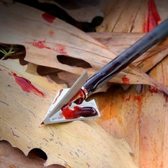 DEEPOWER 100-grain stainless broadhead for precise impact in practice and hunt